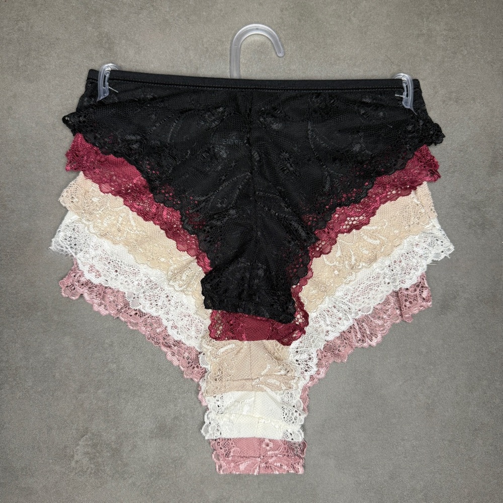 Rene Rofe Lace Thong Collection Set of 5‎ - Picture 2 of 2